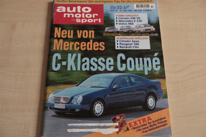 Deckblatt Auto Motor und Sport (12/1996)